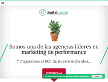 Tablet Screenshot of digitalmenta.com